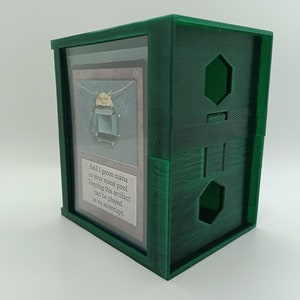 MTG EDH Commander Deck Box w/ toploader slot for Stanley Tool Box Carrying Case