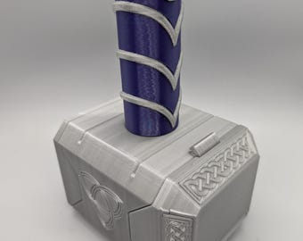 Mjolnir MTG Magic the Gathering EDH Commander Deck Box - Thor's Hammer With  Removable Handle for Storage - Etsy