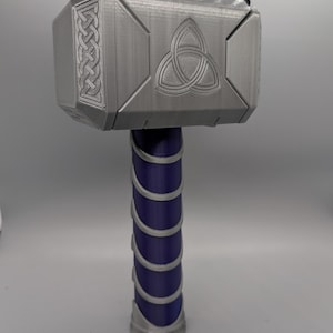 Caja de mazo Mjolnir MTG Magic The Gathering EDH Commander - Martillo de Thor con asa extraíble para almacenamiento