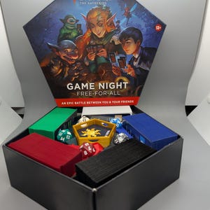 Inserts for Sleeved Decks for MTG Magic the Gathering Game Nights Box