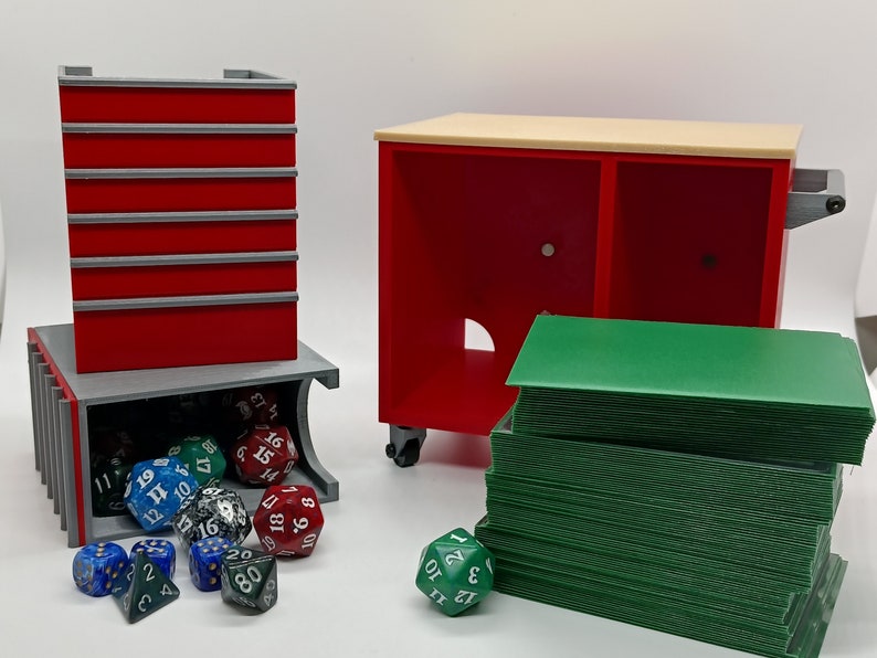 Tool Chest Rolling Tool Box MTG Magic the Gathering Deck Box Etsy