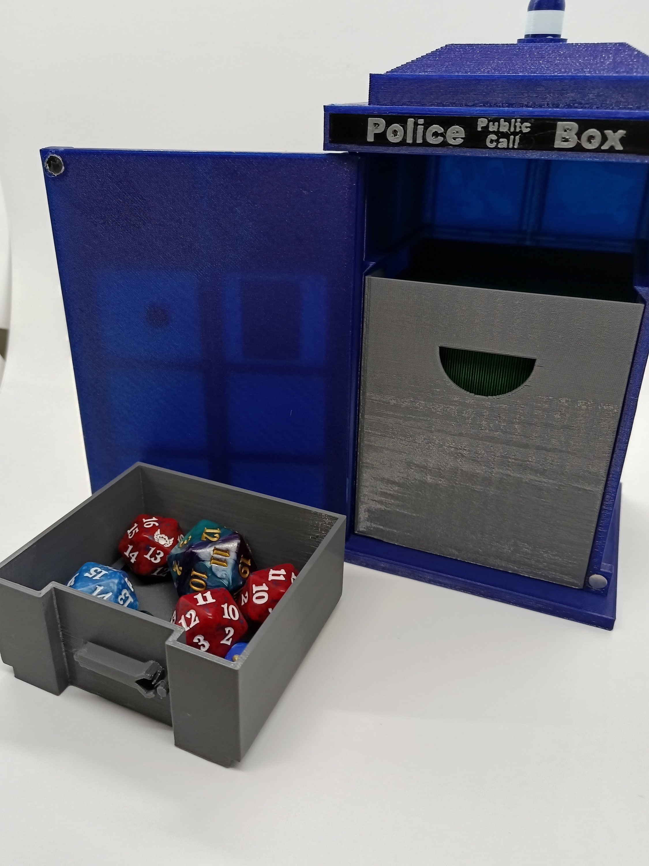 Tardis Deck Box for MTG Magic the Gathering Commander EDH or Etsy
