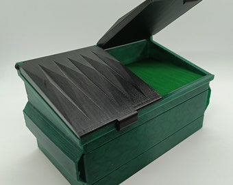 DumpsterFire 1000 Dumpster MTG EDH Magic the Gathering Commander Deck Box for two 100 card double-sleeved decks.