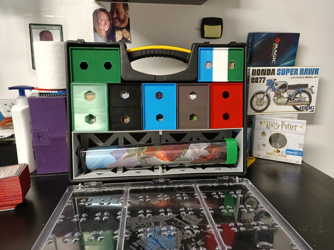 Playmat Holder for Stanley Tool Box Carrying Case Etsy