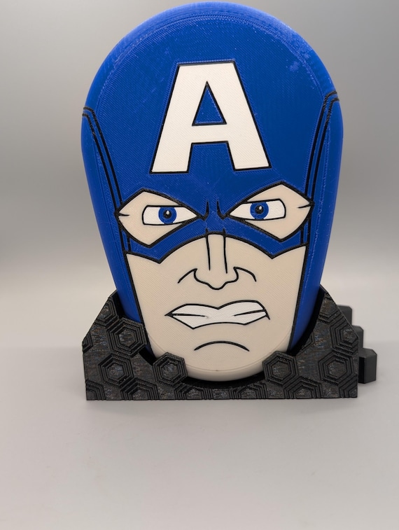 captain america mtg commander deck Captain America themed Deck Box For MTG Magic The Gathering Commander or  other TCG Pokemon FnB One Piece 100 Double-Sleeved Cards and dice