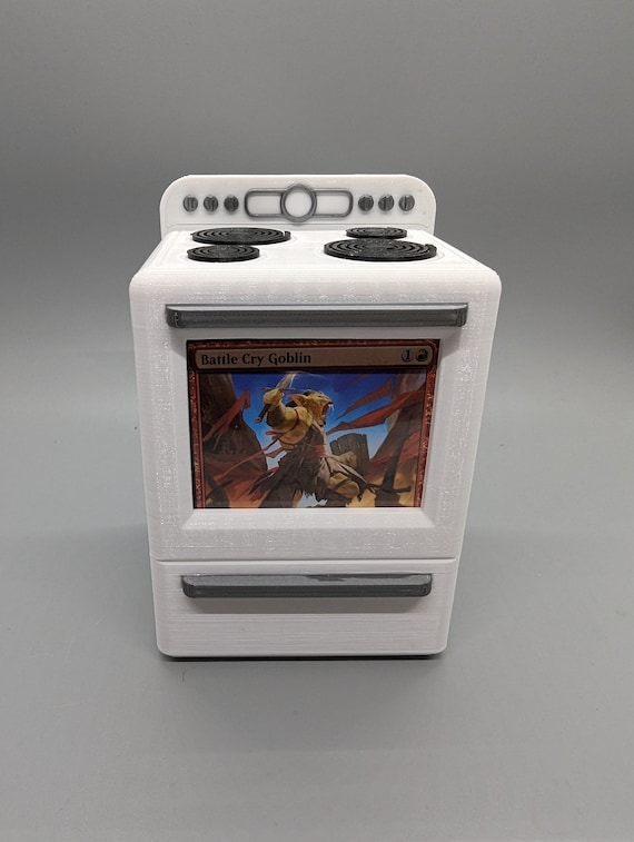 Mini Oven Deckbox for 75 or 100 Card MTG Fab Magic the Gathering EDH  Commander Pokemon or Other Card Deck Box - Etsy