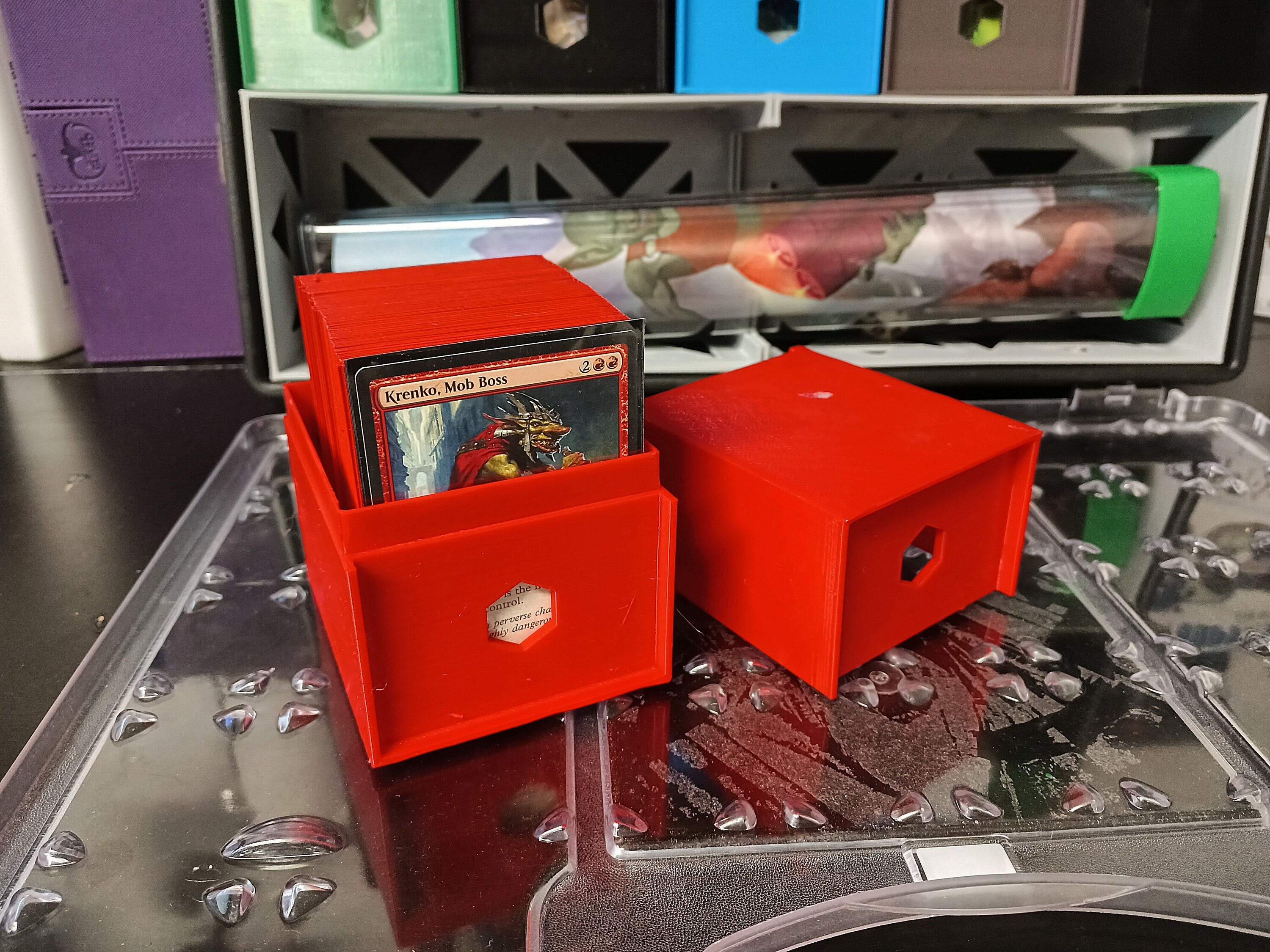 MTG EDH Commander Deck Box for Stanley Tool Box Carrying Case Etsy