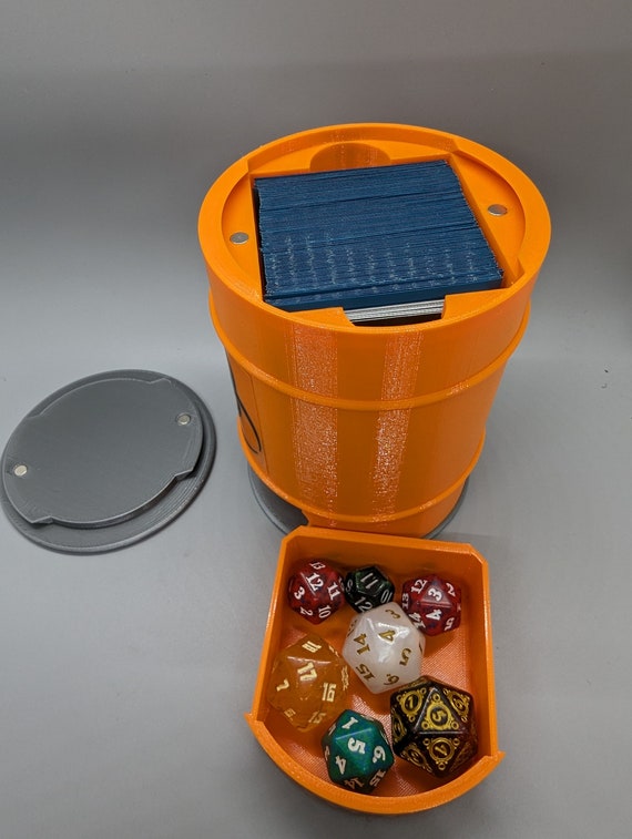 Buy Biohazard Plus Toxic Barrel Magic MTG Commander EDH Deck Box With Dice  Storage Online in India - Etsy