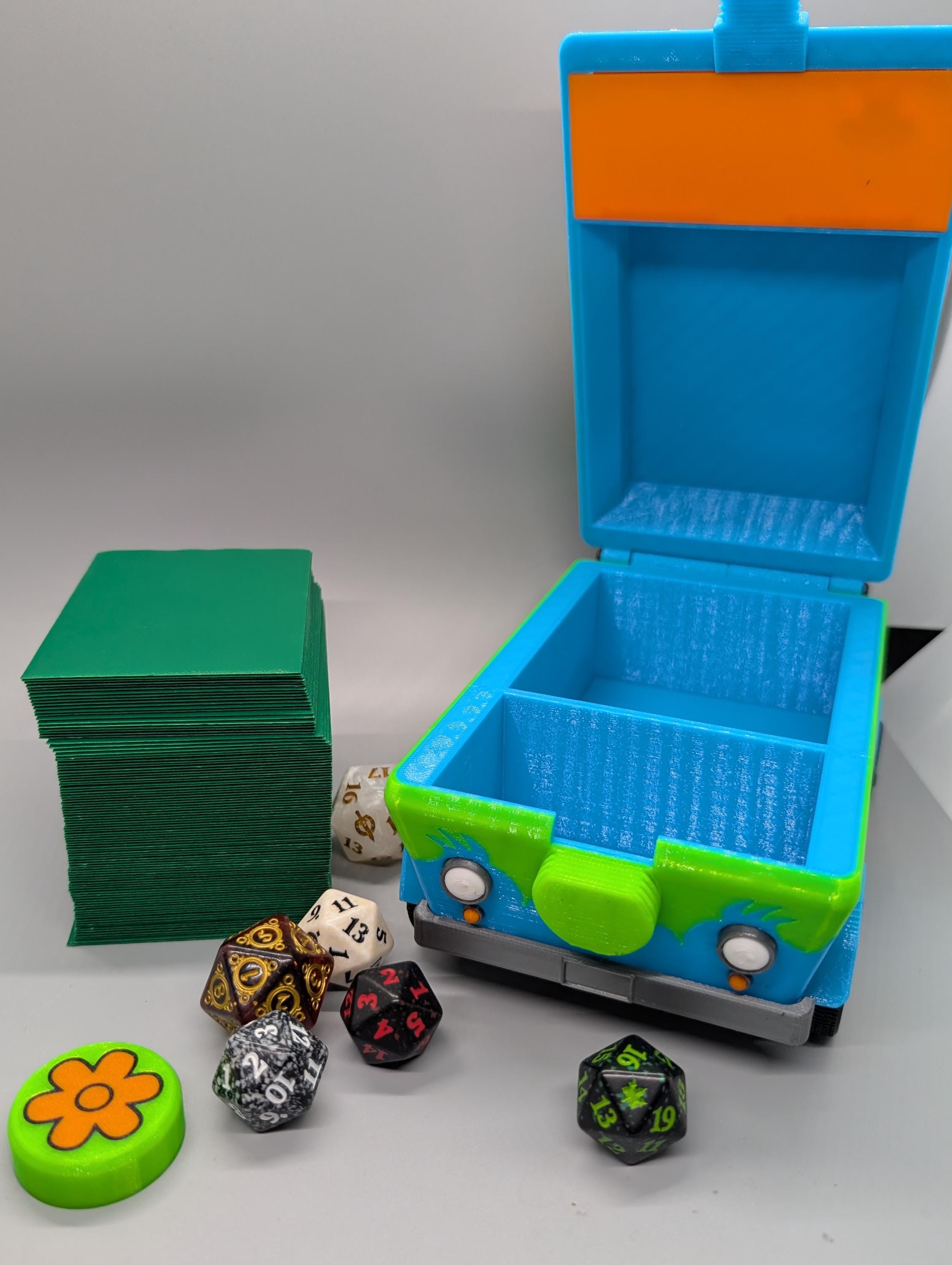 Mystery Machine Deck Box for Magic the Gathering Commander EDH or