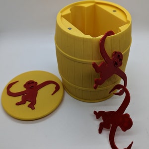 Barrel of Monkeys Deck box MTG Commander TCG 100 cartes cartes à double pochette