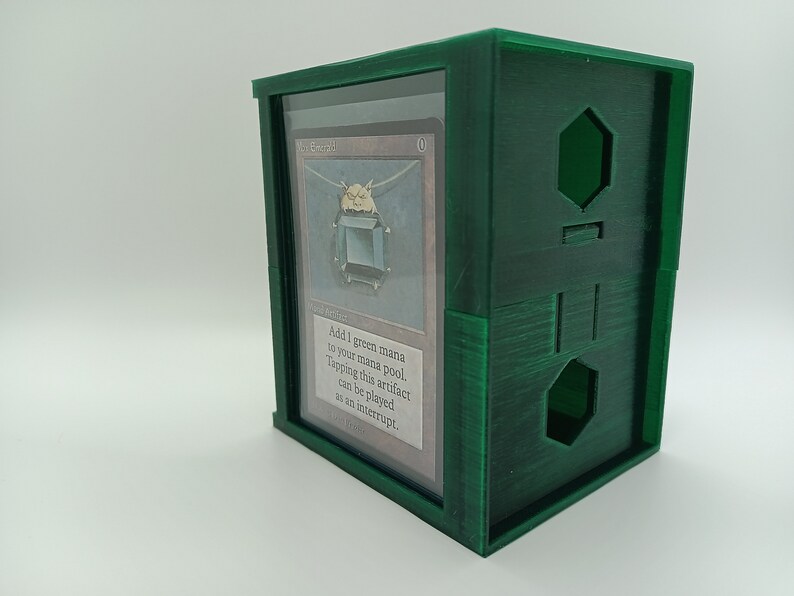 MTG EDH Commander Deck Box W/ Toploader Slot for Stanley Tool Etsy