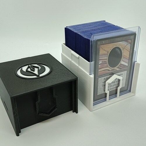 MTG Commander EDH Showcase Deck Box Trees Etsy