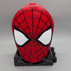 Spider Man Deck Box For MTG Magic The Gathering Commander or other TCG (Pokemon Flesh and Blood One Piece) 100 Double-Sleeved Cards and dice