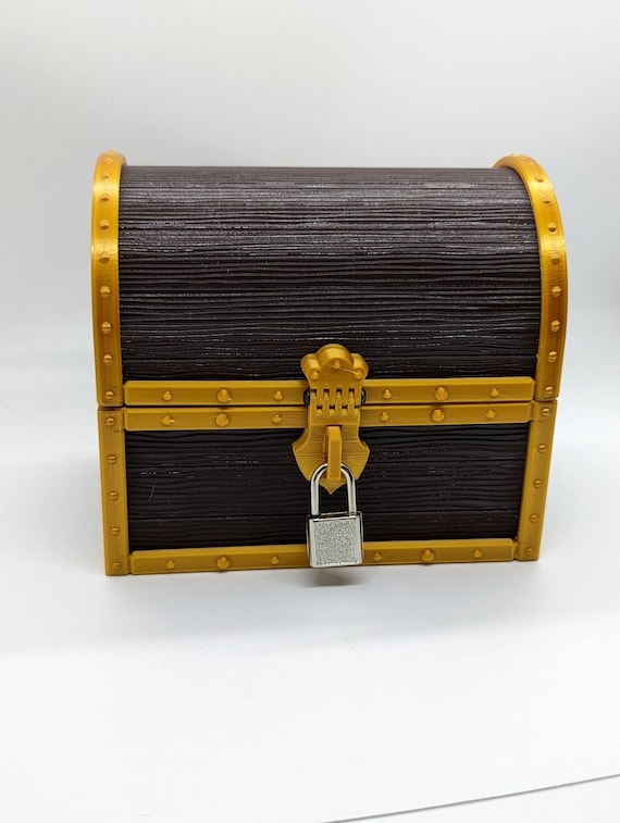 Treasure Chest Deck Box for Magic the Gathering MTG EDH Commander
