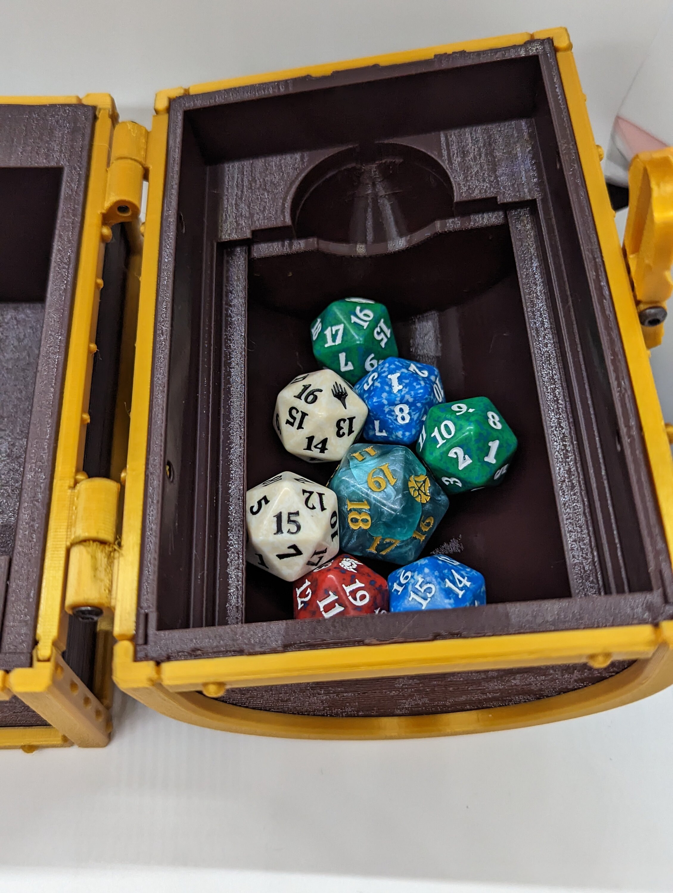 Treasure Chest Deck Box for Magic the Gathering MTG EDH Commander