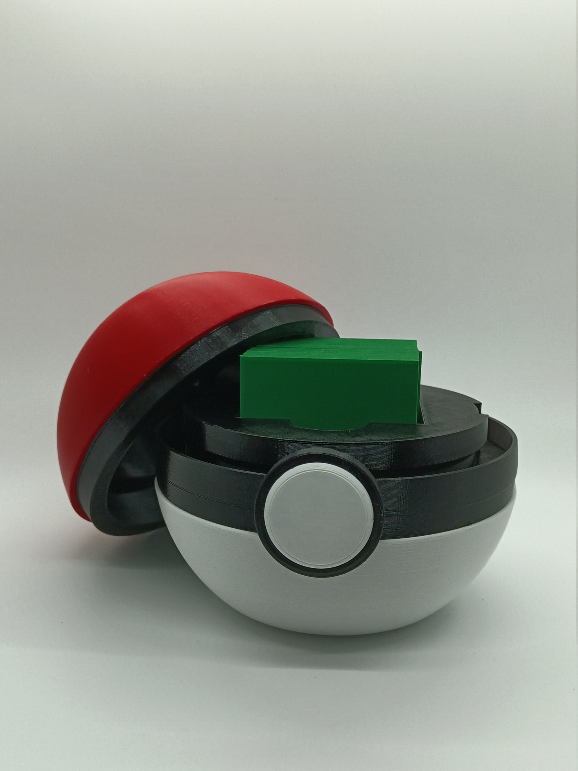 Pokeball Deck Box for Pokemon or Magic the Gathering TCG Decks Etsy