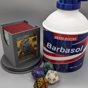 Boîte de paquet de crème à raser pour MTG Commander ou autre JCC (100 cartes à enveloppe simple, 75 cartes à double enveloppe)