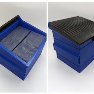 Dumpster 50 toploader Box for storing up to 50 toploaders