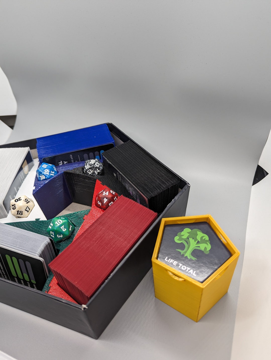 MTG Magic the Gathering Game Nights Box Inserts for Sleeved Decks Etsy