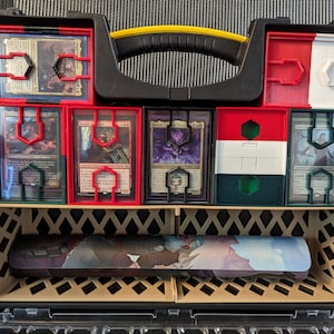 Playmat Holder For Stanley Tool Box Carrying Case
