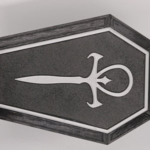 The Coffin MTG Magic The Gathering EDH Commander Deck Box