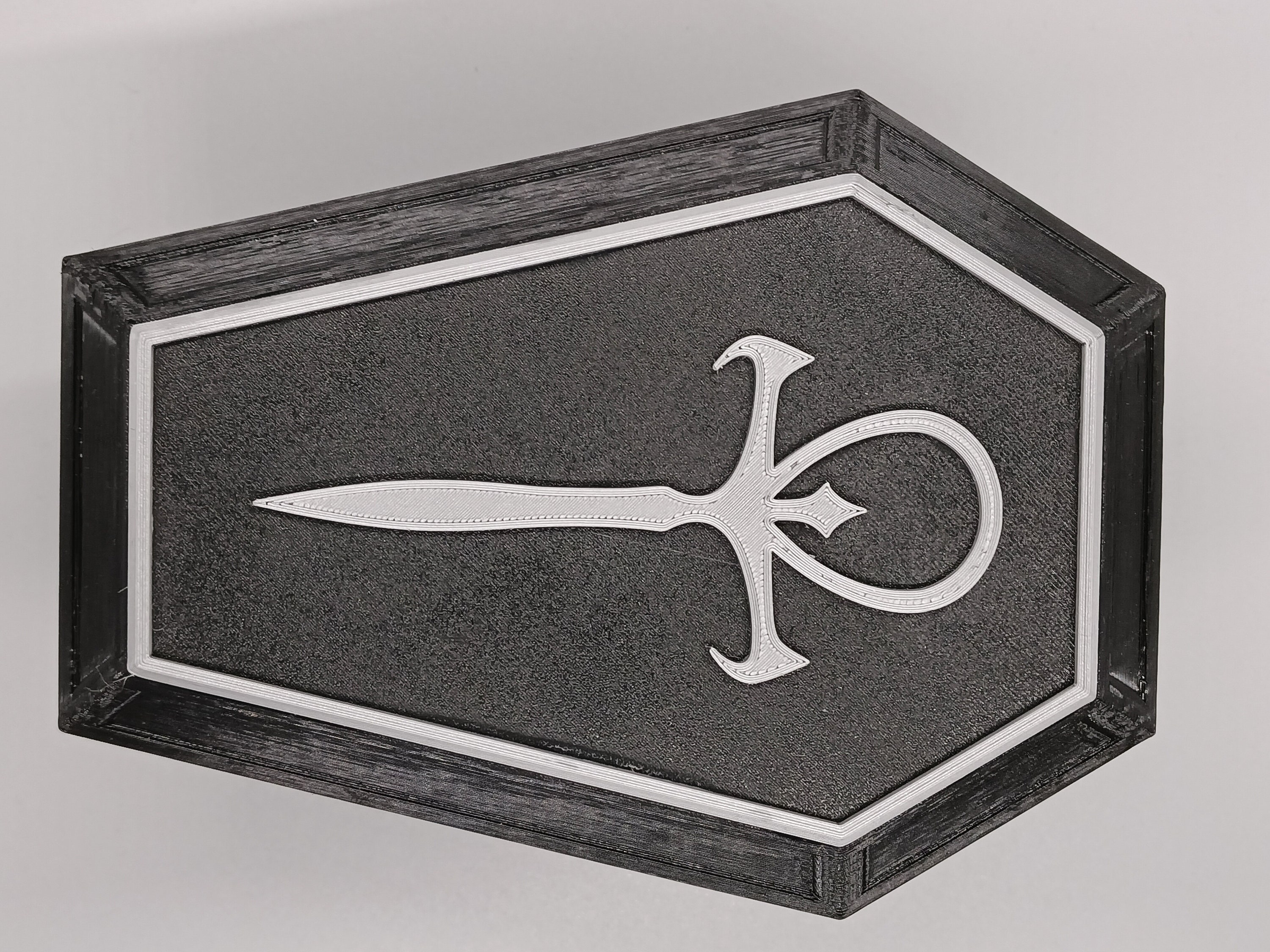 Coffin Deck Box - Commander/EDH (Fits 100 Sleeved Cards) - Vampire /  Halloween TCG Deck Holder