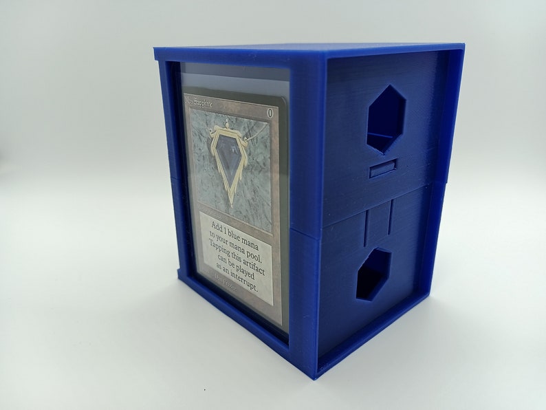 MTG EDH Commander Deck Box W/ Toploader Slot for Stanley Tool Etsy