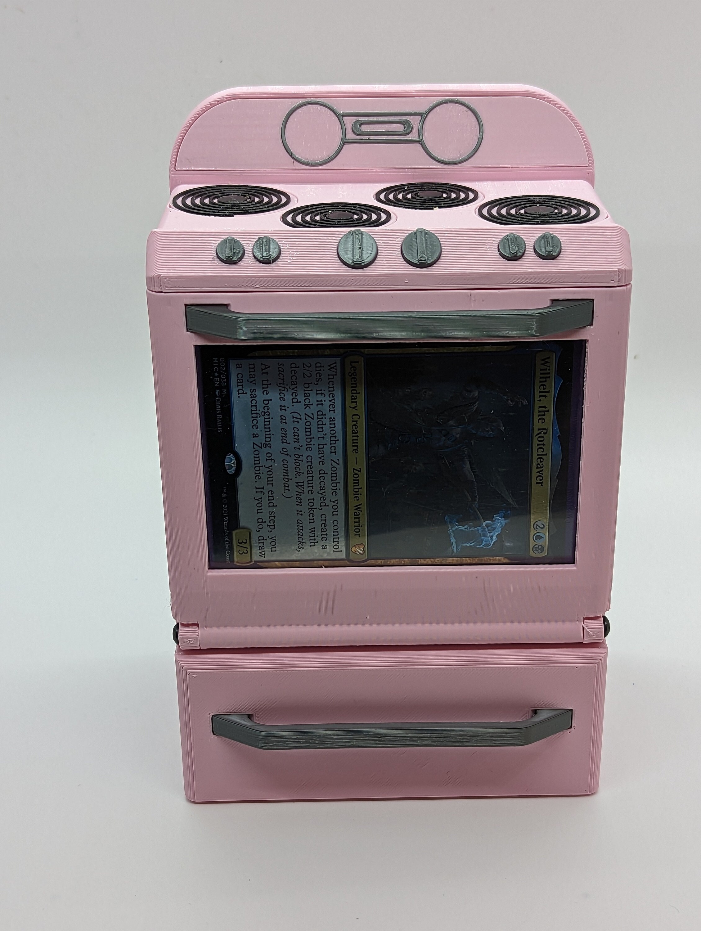 Oven Deck Box for Magic the Gathering MTG Commander or Standard