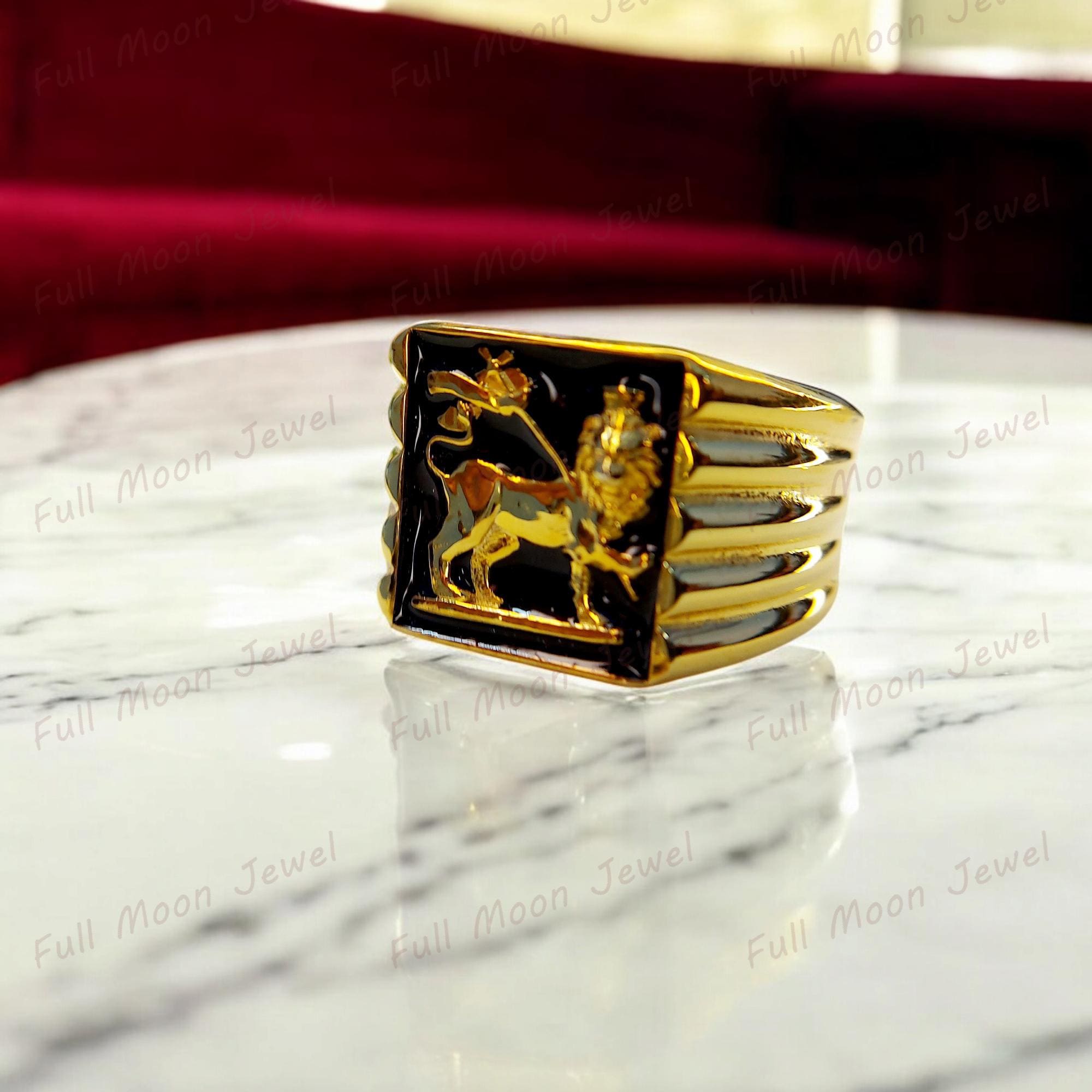 Lion of judah ring bob marley - Etsy 日本