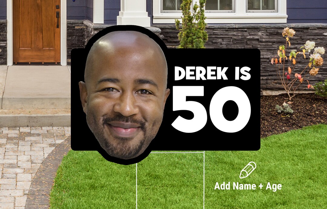 Birthday Yard Sign, Over the Hill, 50th Birthday, Honk Birthday, Happy Birthday Sign, Yard Sign