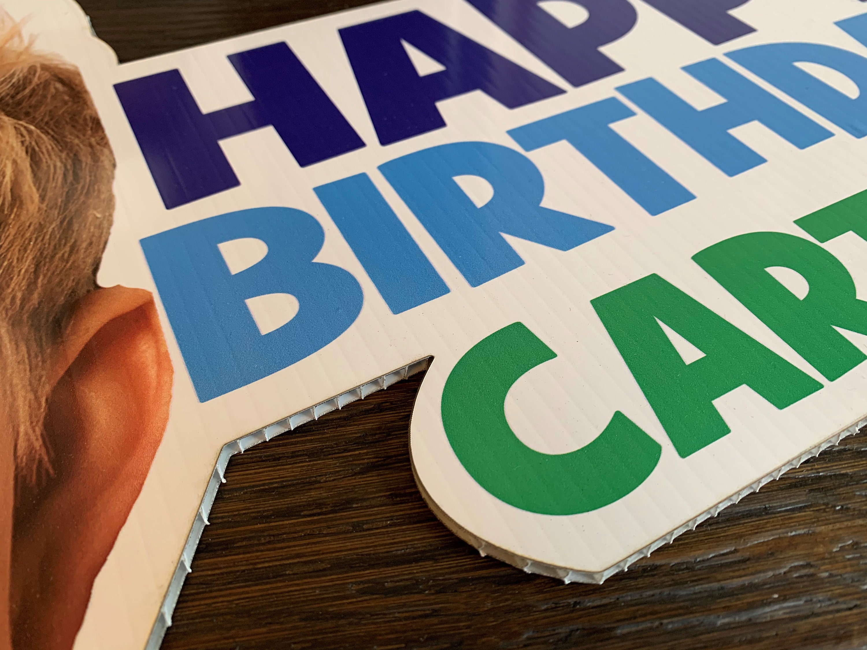 Birthday Yard Sign Custom Birthday Sign Honk Birthday Happy Etsy