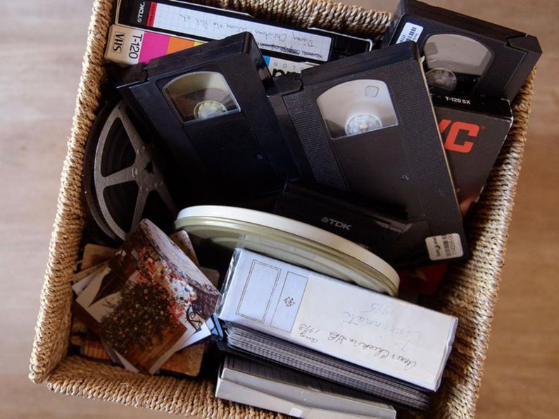 Professional Vhs Transfer Service Vhs Tape Digitized Into Etsy