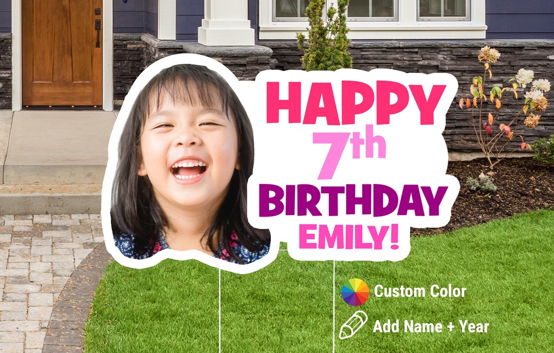 Birthday Yard Sign, Custom Birthday Sign, Happy Birthday Sign, Birthday