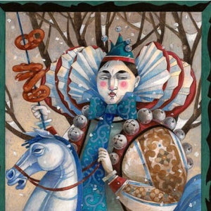Fasnacht David Galchutt Hooked Rug Pattern