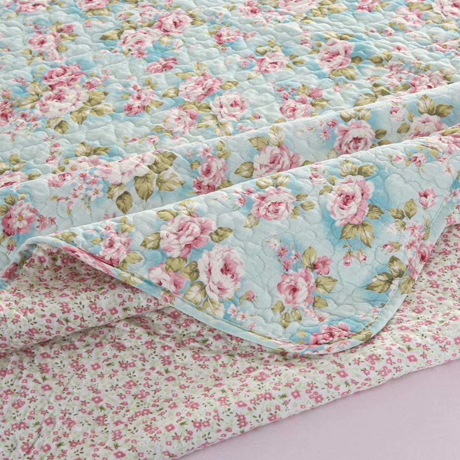 100% High-density Cotton Embroidered Quilt Bedspread - Etsy