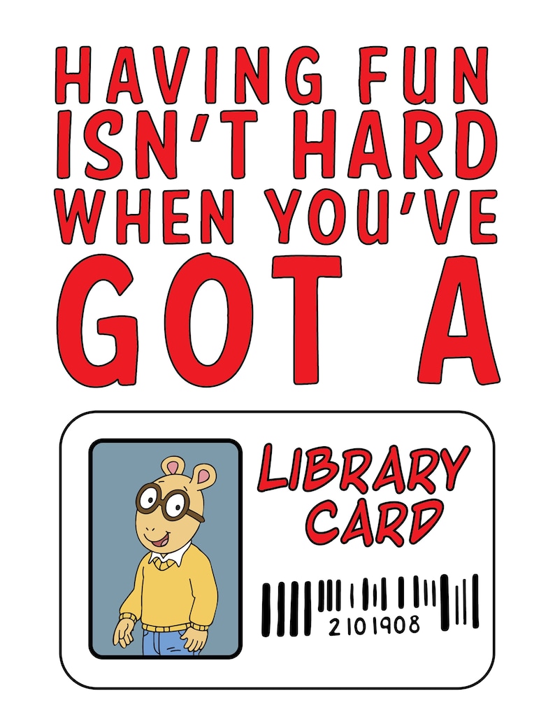 Having Fun Isn't Hard Library Card Lyrics
