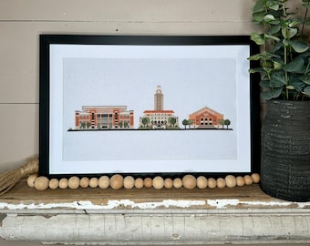 Charming Austin Campus Pattern DOWNLOAD
