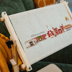Sit-On Needlework Stand