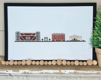 Charming Athens Campus Pattern DOWNLOAD