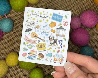 All the Stars Hollow Things" Sticker