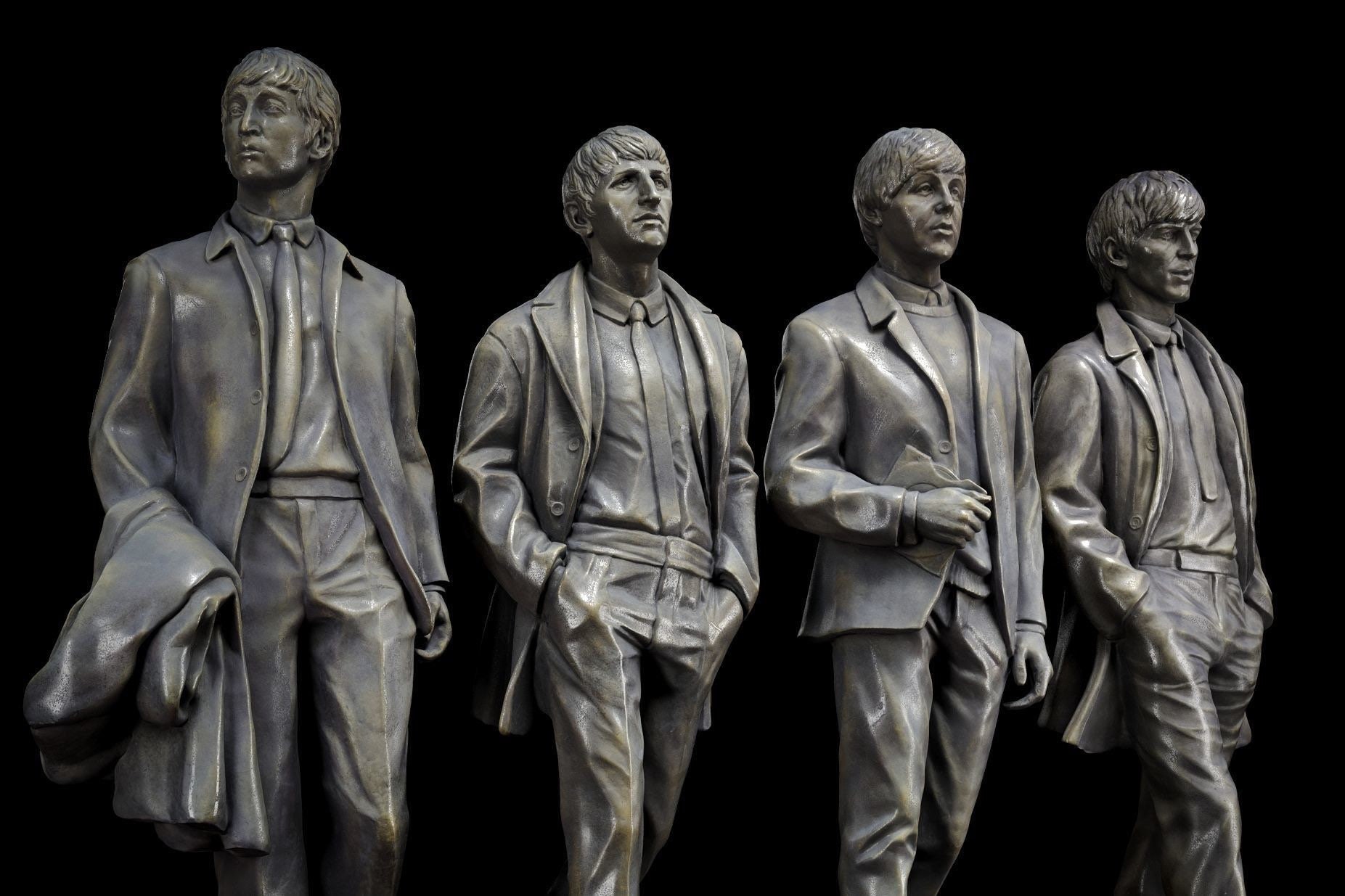 Beatles Bust Figures (3D Print | Any Color) - Etsy
