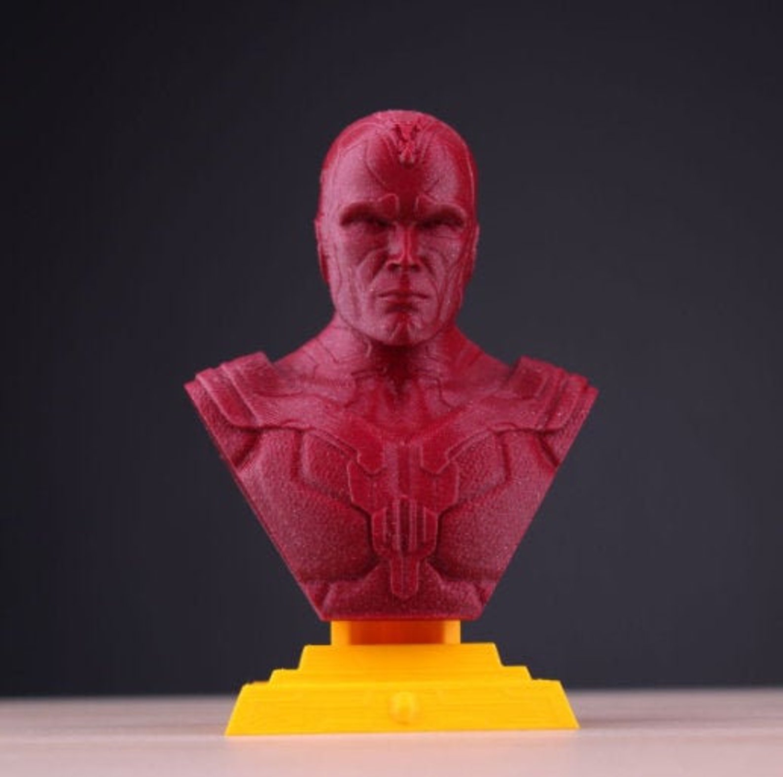 Marvel Busts Any Color Etsy