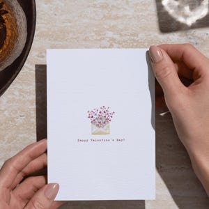 Liebeskarte mit Spruch, Geschenk, Geschenk für Partner Valentinstag Karte, Valentinstag Geschenk, Ich liebe dich