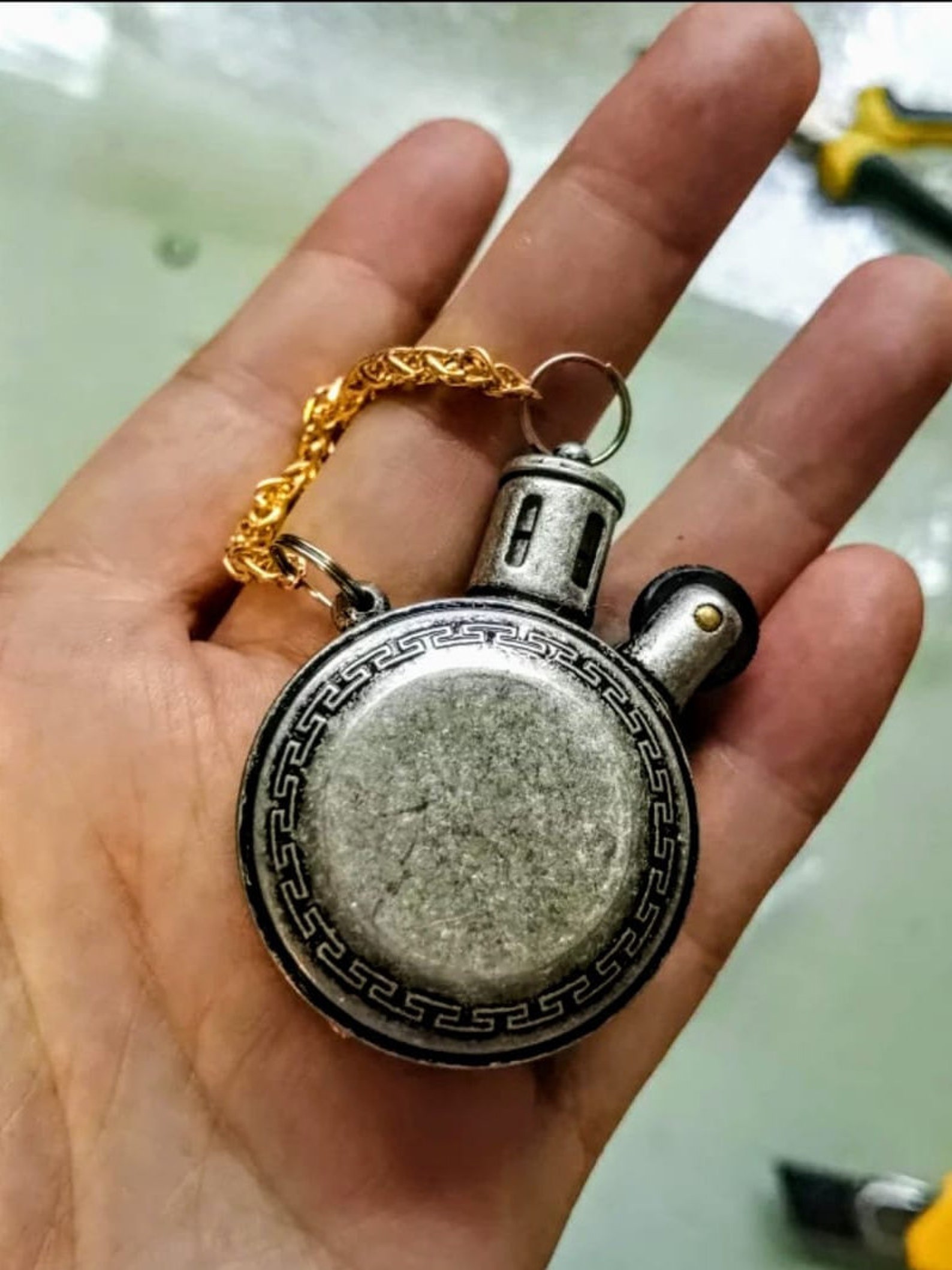 New Handmade Unique Retro Pocket Watch Model Gasoline Lighter Etsy