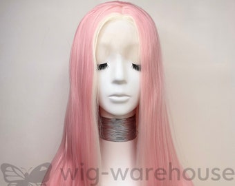 Synthetic  Lace  Wig Long Straight  - Camille Pink