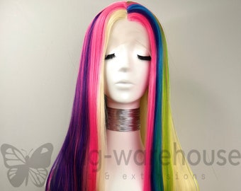 Synthetic lace wig Long  Straight -  Kandi