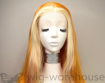 Synthetic  Lace  Wig Long Curly  -  Marmalade Skies