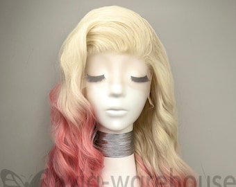 Synthetic lace wig Long  Curly - Trixi Belle