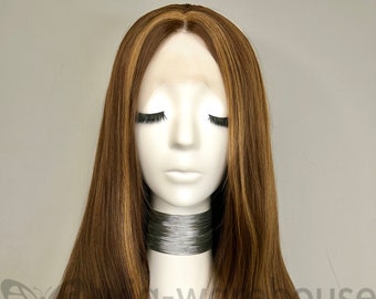 Synthetic wig  Long Straight -  Bronze Bombshell