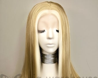 Synthetic wig  Long Straight  -  Coffee Latte
